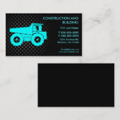 Bouw en bouw aangepaste visitekaartjes (Voorkant / Achterkant)