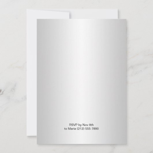 Bouw- en Engineering Birthday Party Kaart (Achterkant)