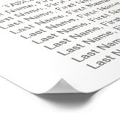 Bouw- en poogrammonogram poster (Hoek)