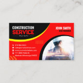 Bouw- en verbouwingsbedrijf visitekaartje (Voorkant)