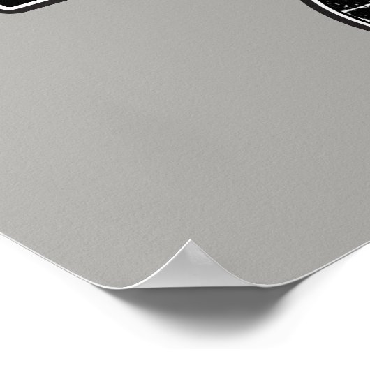 Bouw- en voetspuitfles poster (Hoek)