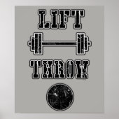 Bouw- en voetspuitfles poster (Voorkant)