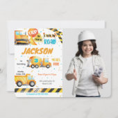 Bouw Foto Uitnodiging (Voorkant)