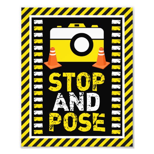 Bouw Fotobordsessie ・ 8 x 10 afdrukken Foto Afdruk (Voorkant)