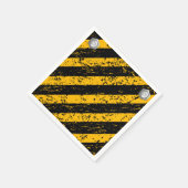 Bouw Geel & Zwart Baby shower Servet (Hoek)