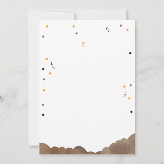 Bouw Gele Dump Truck Boy Birthday Invita Kaart (Achterkant)