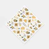 Bouw Gele Jongens Dump Truck Verjaardag Servet (Hoek)