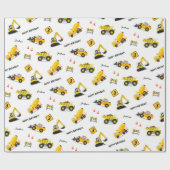 Bouw Gelukkige Verjaardag Aangepaste Naam Om het e Cadeaupapier (Vlak)