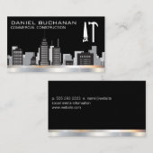 Bouw | Gereedschap Zaaghamer | Cityscape Visitekaartje (Voorkant / Achterkant)