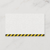 Bouw | graafwerktuig | Onroerend goed Visitekaartje (Achterkant)