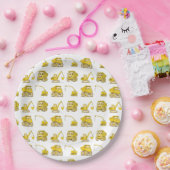 Bouw Grappige Voertuigen Papieren Borden Bordje (Feest)