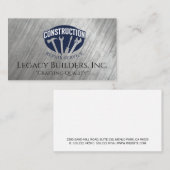 Bouw handgereedschap | Bouwreparatie Visitekaartje (Voorkant / Achterkant)