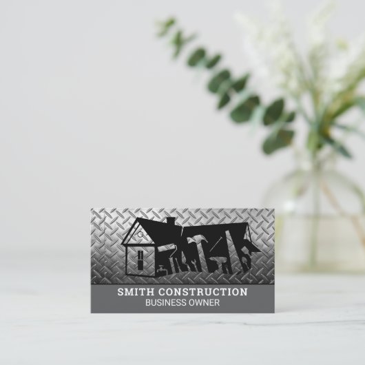 Bouw | Handgereedschap | Staal Visitekaartje (Staand voorkant)