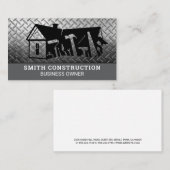 Bouw | Handgereedschap | Staal Visitekaartje (Voorkant / Achterkant)