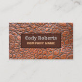 Bouw Handyman Cowboy Land Western Visitekaartje (Voorkant)