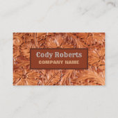 Bouw Handyman Cowboy Land Western Visitekaartje (Voorkant)