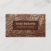 Bouw Handyman Cowboy Land Western Visitekaartje (Voorkant)