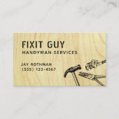 Bouw Handyman Tools, Home Improvement Visitekaartje (Voorkant)