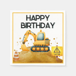 Bouw Happy Birthday Cocktail servet