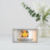 Bouw Hard Pet Wrench Hammer Visitekaartje (Staand voorkant)