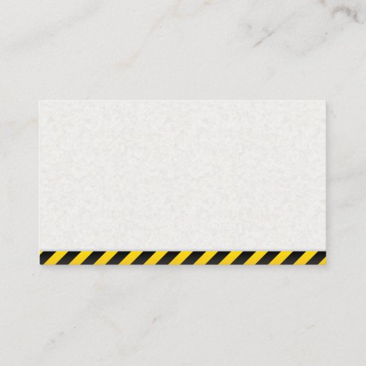 Bouw | Hardhat Hammers Logo Visitekaartje (Achterkant)