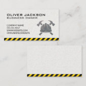 Bouw | Hardhat Hammers Logo Visitekaartje (Voorkant / Achterkant)