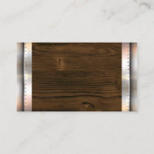 Bouw | Hardware | Houtmetalen rivetten Visitekaartje (Achterkant)
