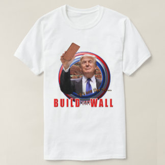 Bouw het Wall President Donald Trump T-Shirt