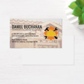 Bouw | House Wood Lijst Visitekaartje (Bureau)