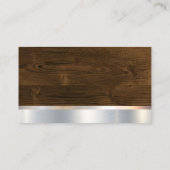 Bouw | Hout Metaal | Hamers Visitekaartje (Achterkant)