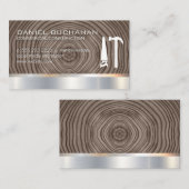 Bouw | Hout Metaal | Zaag Hamer Gereedschap Visitekaartje (Voorkant / Achterkant)