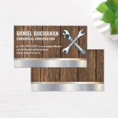 Bouw | Hout | Sleutels Visitekaartje (Bureau)