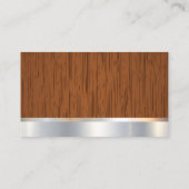 Bouw | Houten planken | Gereedschap Zaaghamer Visitekaartje (Achterkant)