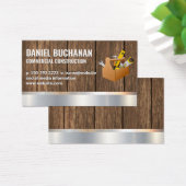 Bouw | Houtmetaal | Gereedschapsvak Visitekaartje (Bureau)