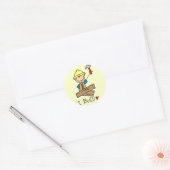 Bouw I Bouw T-shirts en geschenken Ronde Sticker (Envelop)