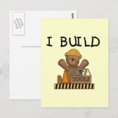 Bouw I Bouwt T-shirts en cadeaus Briefkaart (Voorkant / Achterkant)