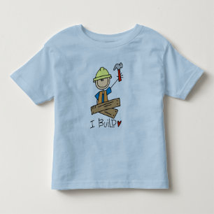 Bouw ik maak T-shirts en cadeaus