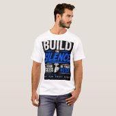 BOUW IN STILTE T-SHIRT (Voorkant volledig)