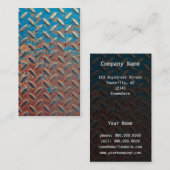 bouw/industrie visitekaartje (Voorkant / Achterkant)