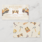 Bouw Informatiekaartje (Voorkant / Achterkant)