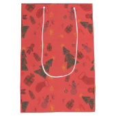 Bouw inpakpapier medium cadeauzakje (Achterkant)
