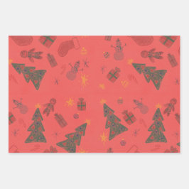 Bouw inpakpapier vel