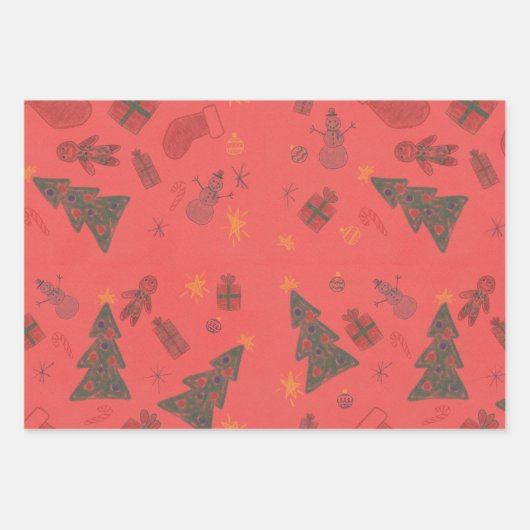 Bouw inpakpapier vel (Voorkant)