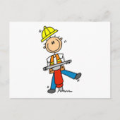 Bouw Jack Hammer T-shirts en Gifts Briefkaart (Voorkant)