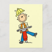 Bouw Jack Hammer T-shirts en Gifts Briefkaart (Voorkant)
