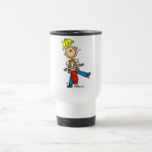 Bouw Jack Hammer T-shirts en Gifts Reisbeker (Center)