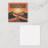 Bouw je discipline informatiekaartje (Voorkant / Achterkant)
