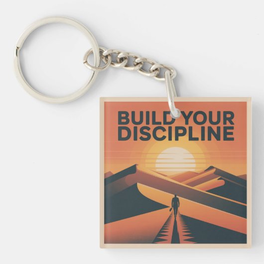 Bouw je discipline sleutelhanger (Voorkant)