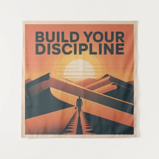 Bouw je discipline wandkleed (Voorkant)