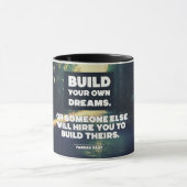 Bouw je eigen dromen mok (Midden)